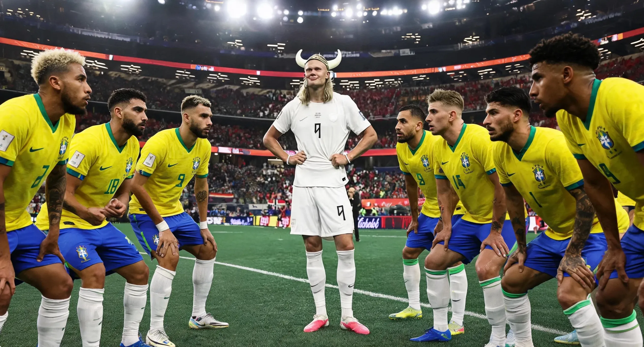 Haaland contra la Canarinha: la noche en que cayó Brasil