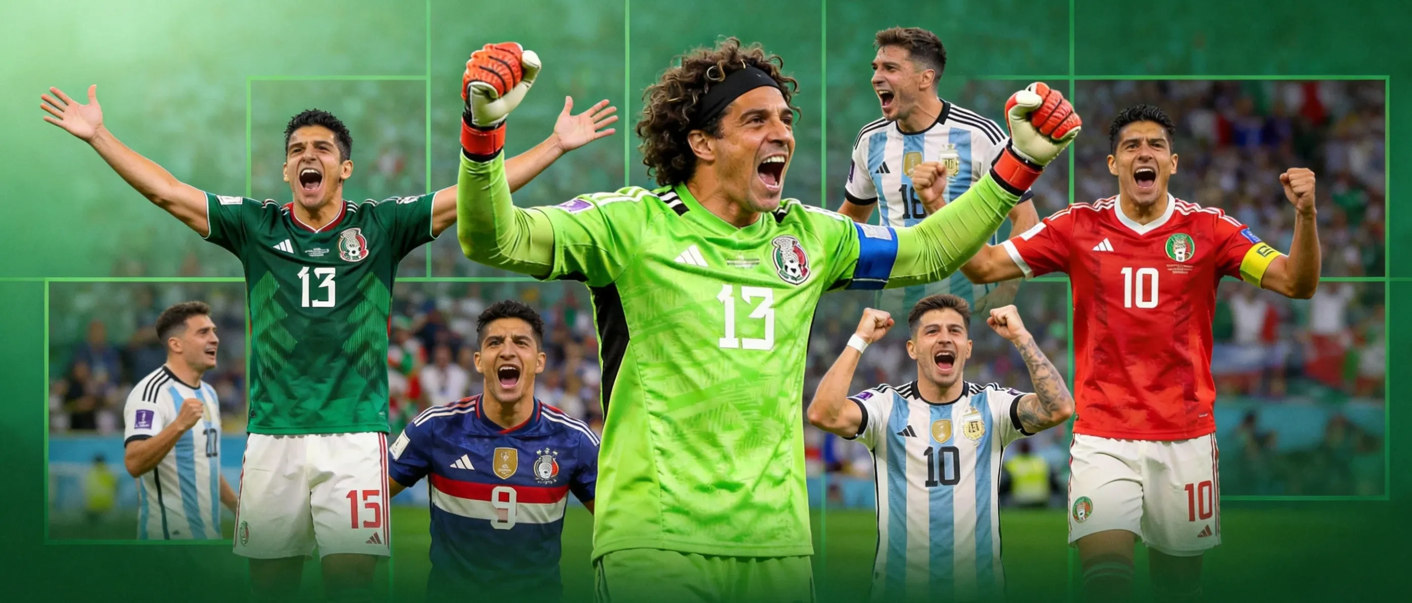 Le Mexique au Mondial : un de 40 ans, un de 17 ans, deux records