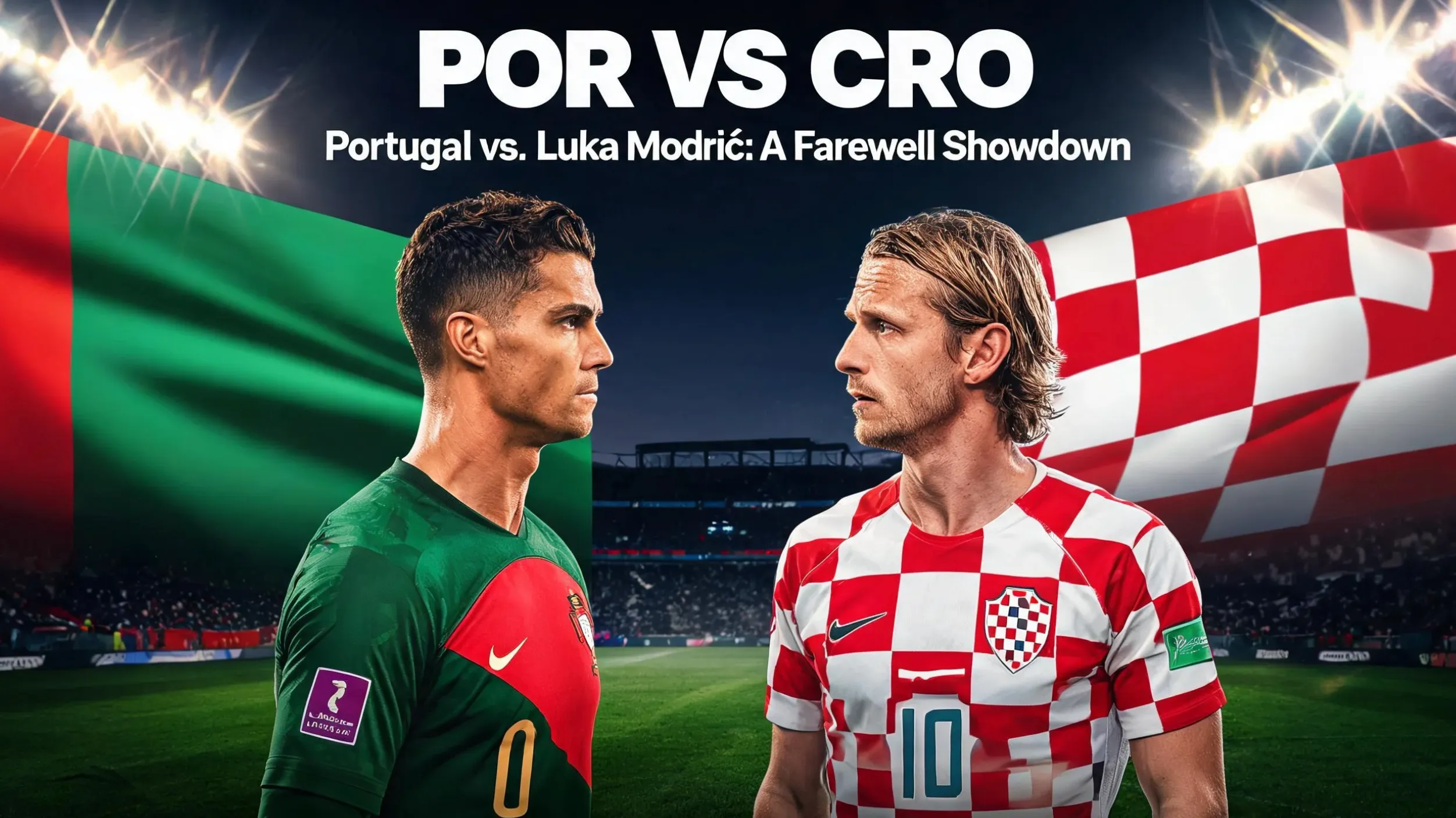 Ronaldo e Modrić, um último duelo de mata-mata em Toronto