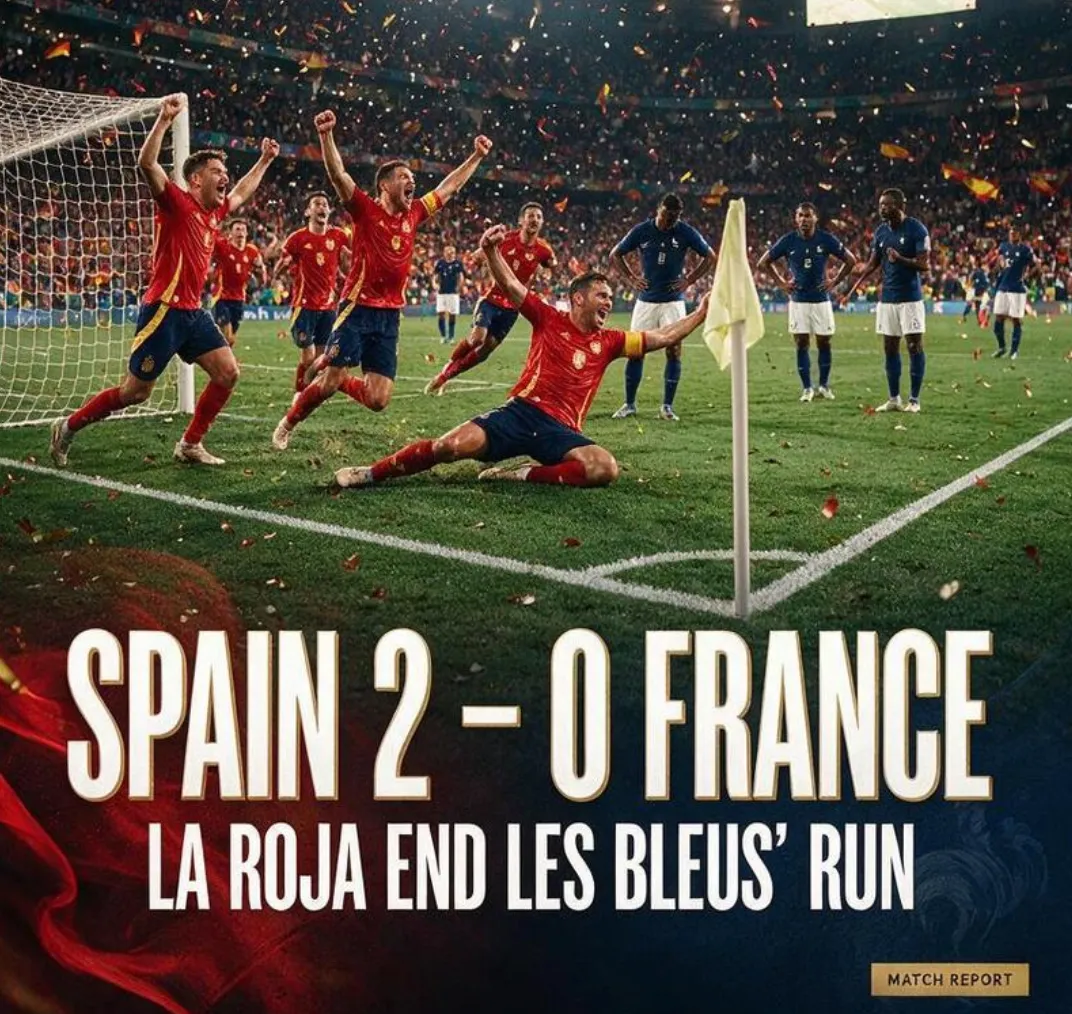 Spain Shut Out France to Reach the World Cup Final